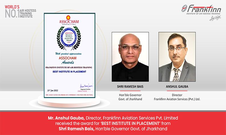 BEST INSTITUTE IN PLACEMENT - 2022